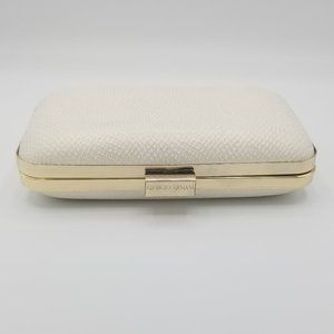 Giorgio Armani Women's White & Gold Clutch